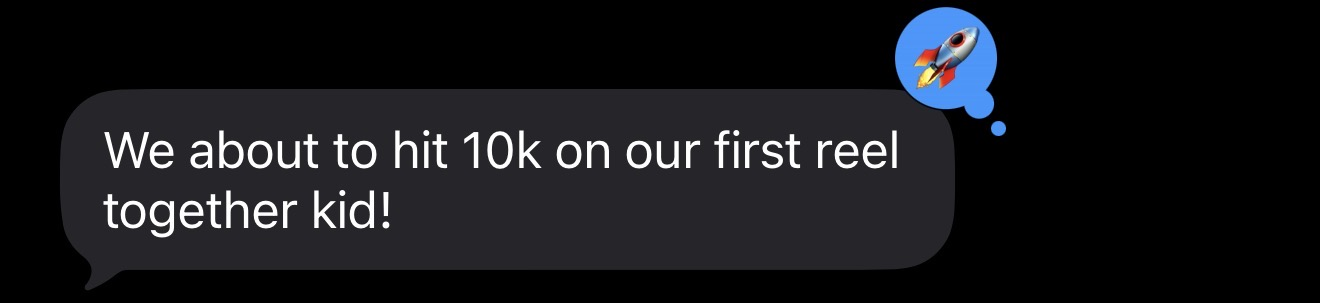Client feedback message